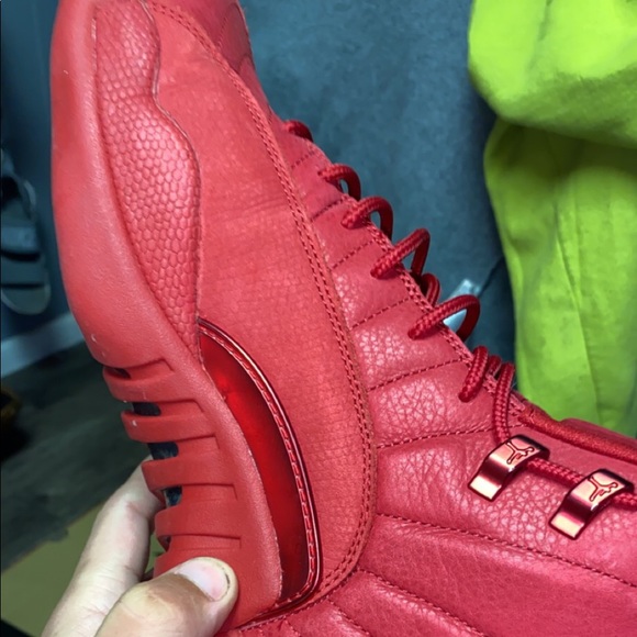 Red suede 12s - Picture 2 of 4
